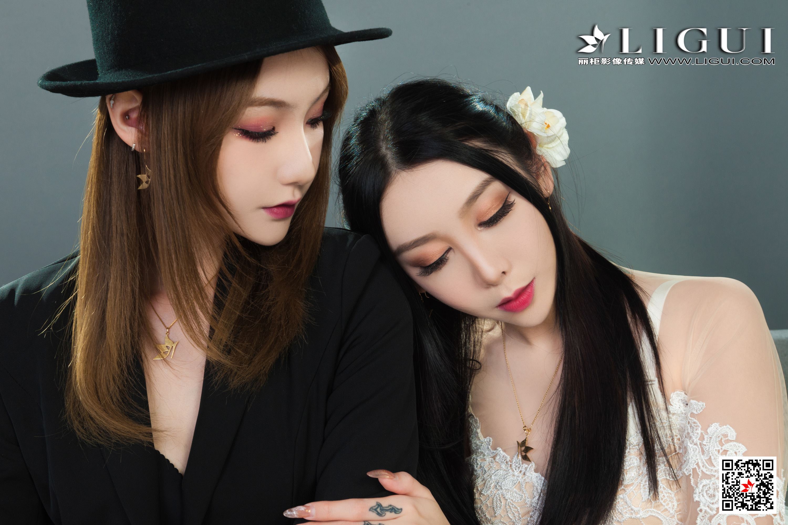 Ligui丽柜 2021.07.09 网络丽人 Model 兔子&心心